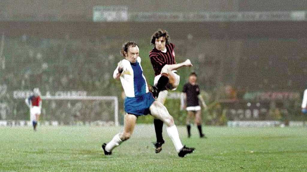 Helmut Gaube vom 1. FC Magdeburg war beim Europapokalsieg in Rotterdam der Sonderbewacher von Gianni Rivera, dem Start des AC Mailand.