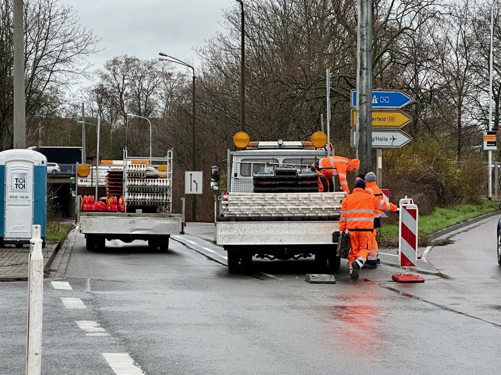 Am Hermesareal sind die Straßenbauarbeiten beendet. Die Paracelsusstraße in Richtung Zoo ist wieder frei.
