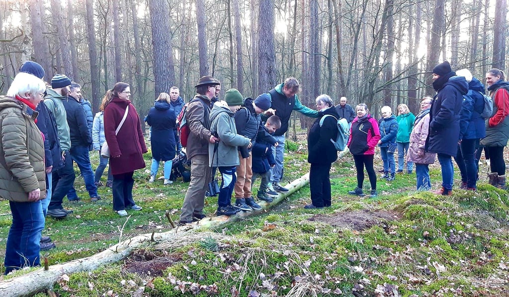 Winterwanderung in Uetz.