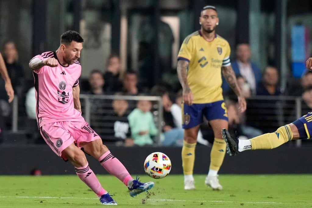 Lionel Messi und Inter Miami gewinnen in der Major League Soccer 2:0 gegen Real Salt Lake.