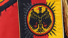 Das Wappen des "Reichsbanners Schwarz-Rot-Gold".