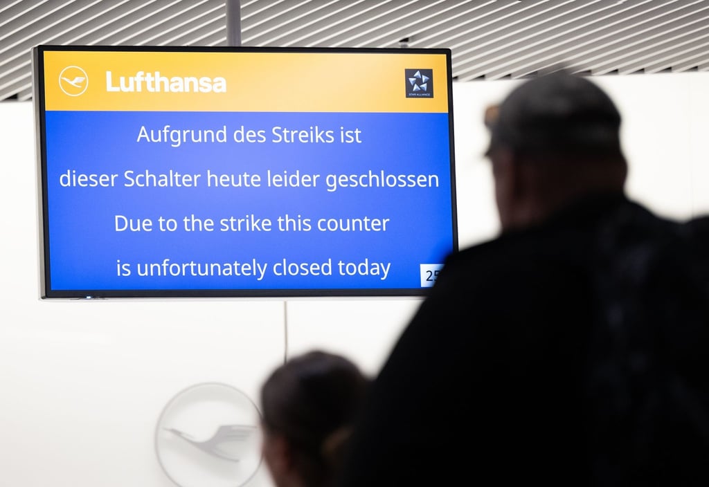 Bald wieder Streik? Die Lufthansa befindet sich gleich in mehreren Tarifkonflikten.