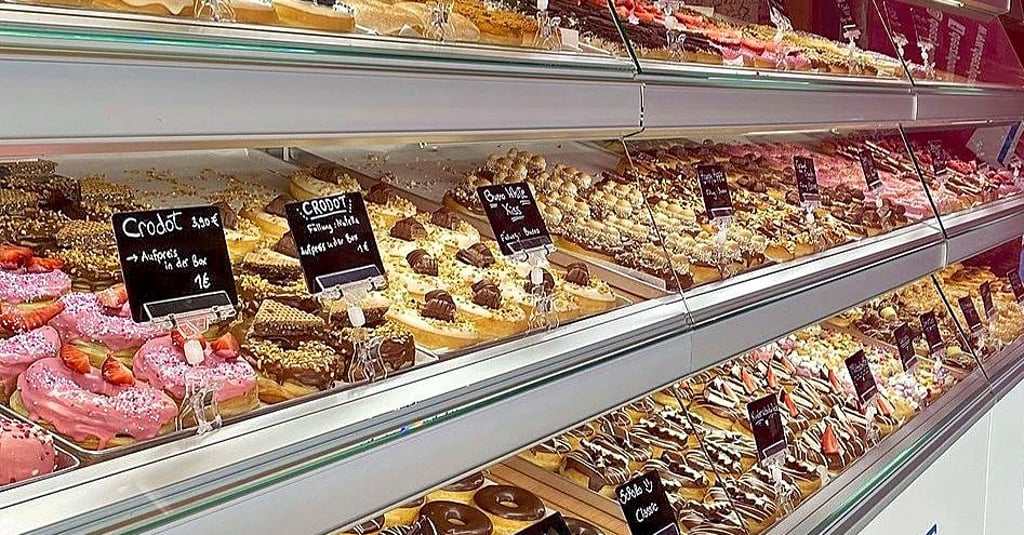 Bunte  Donuts gibt es am 3. März beim Ostermarkt in Sangerhausen.