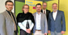 Mit Josef Hebeda (von links), Annett Krake, Torsten Schaper, Tim Kehrwieder und Klaus Hänsel als Spitzenkandidaten tritt die FDP in der Kommunalwahl am 9. Juni in Halle an. 