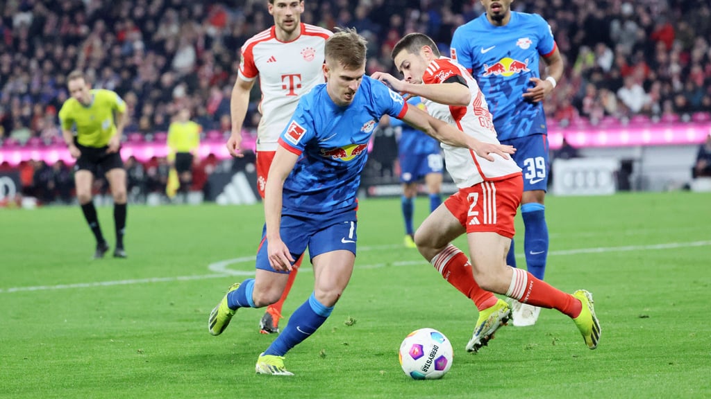 Zu wenig entscheidende Szenen: Dani Olmo gegen Raphael Guerreiro.