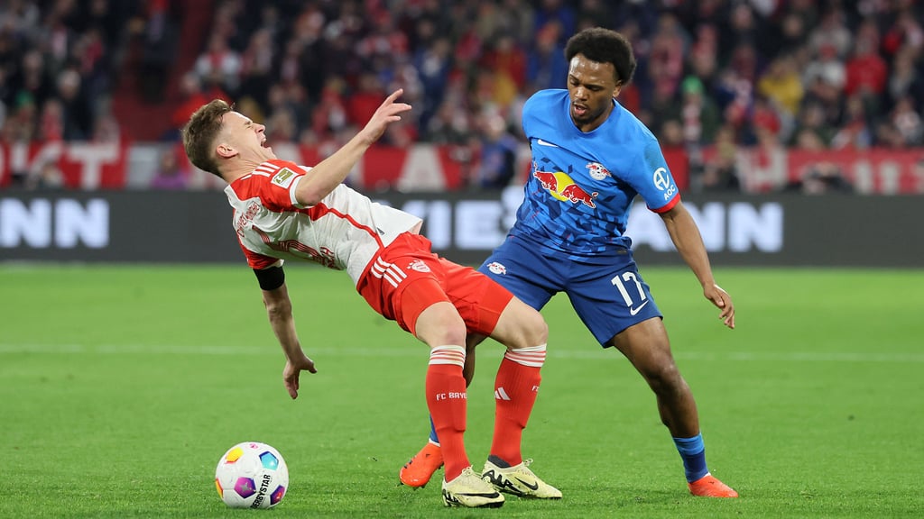 Scharmützel mit Joshua Kimmich: Lois Openda.