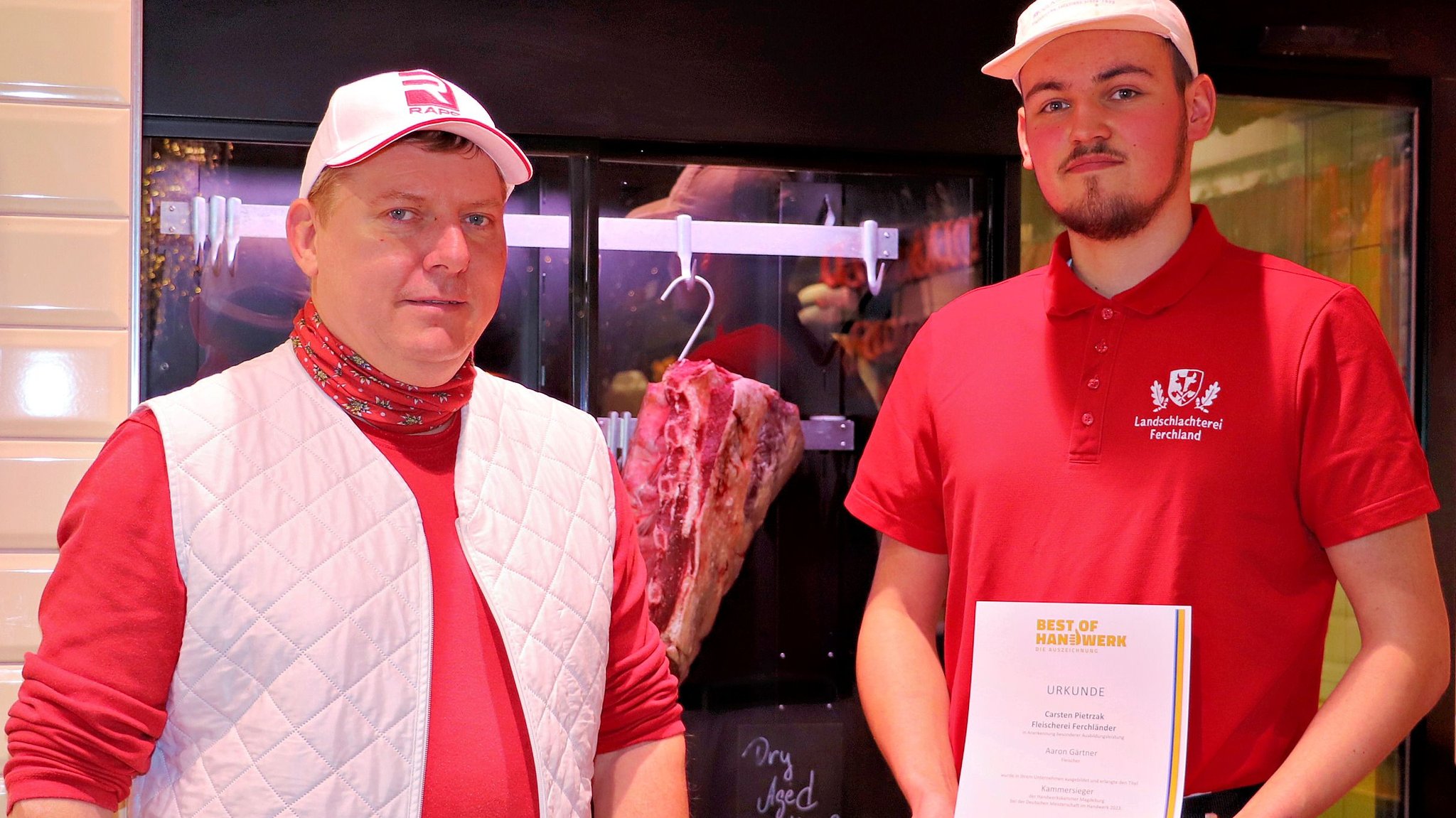 Handwerk die Besten aus Landfleischerei „Der Ferchländer