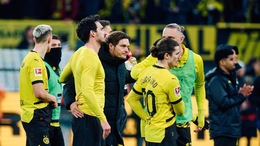 Die Dortmunder mussten sich zuhause der TSG Hoffenheim geschlagen geben.