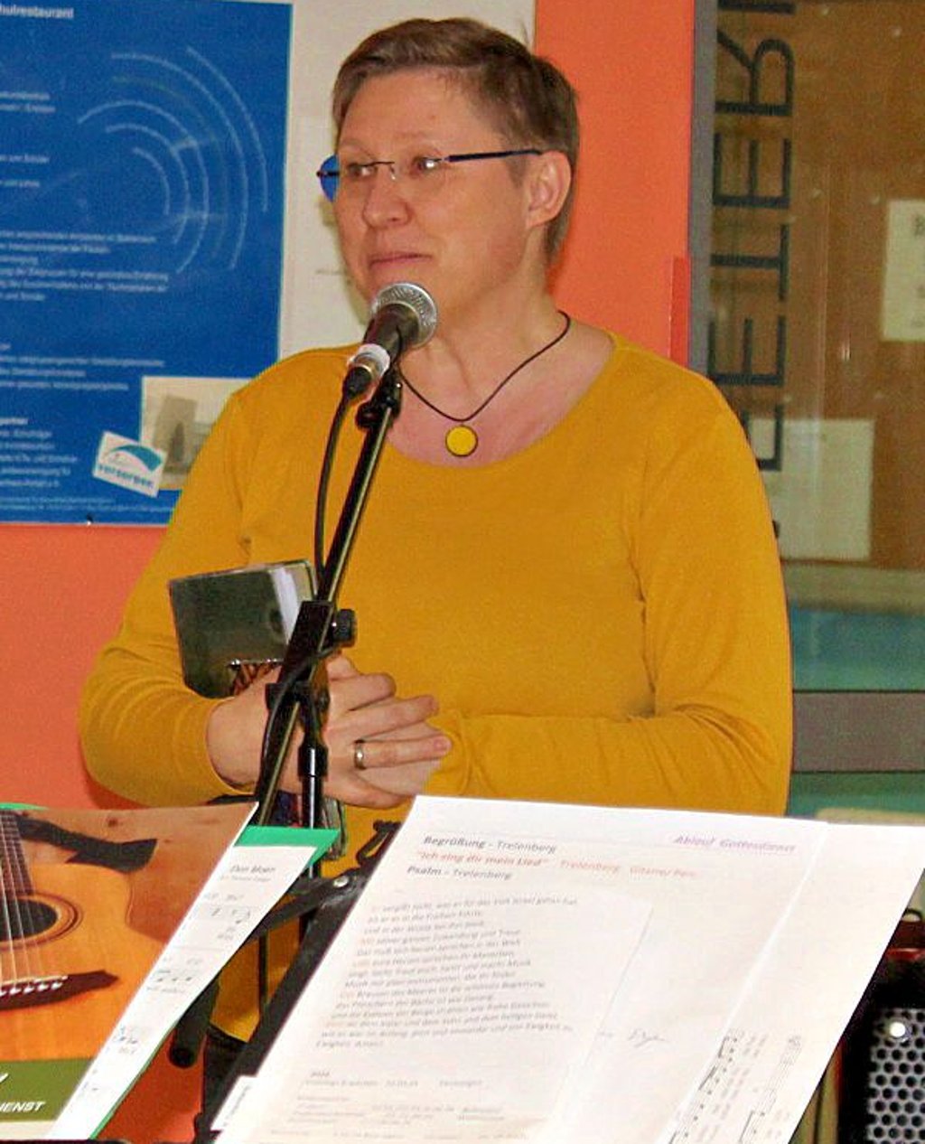 Regionalbischöfin Bettina Schlauraff hielt die Andacht zum Schlussakkord.