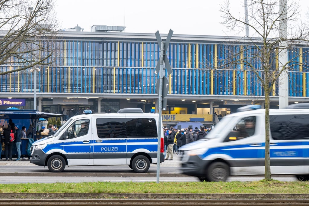 In Braunschweig musste die Polizei eingreifen.
