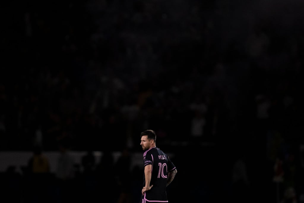 Lionel Messi traf in der zweiten Minute der Nachspielzeit zum Ausgleich.