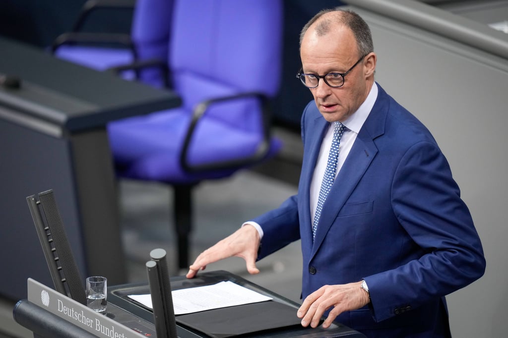 Friedrich Merz droht den Bauern mit dem Entzug seiner Unterstützung.