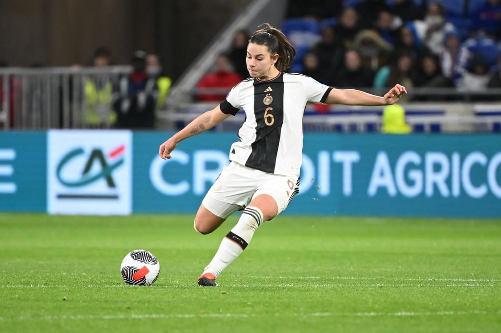 Schon lange eine zentrale Figur bei den DFB-Fußballerinnen: Lena Oberdorf.