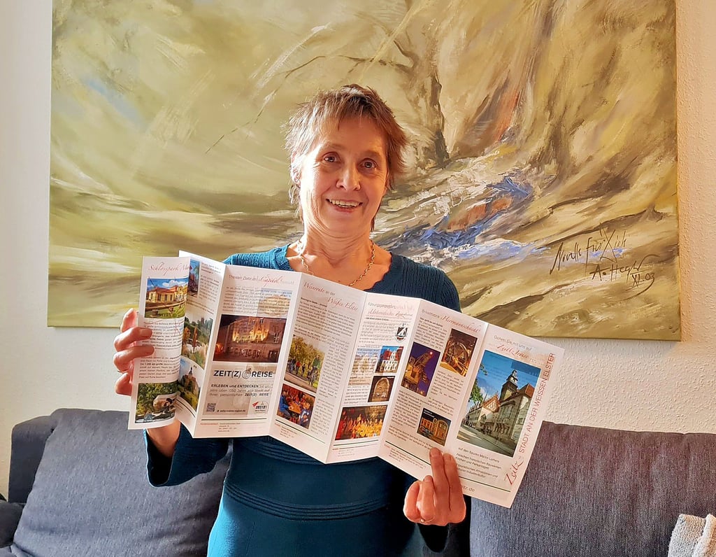 Dagmar Eckert ist seit 2017 Gästeführerin in Zeitz.