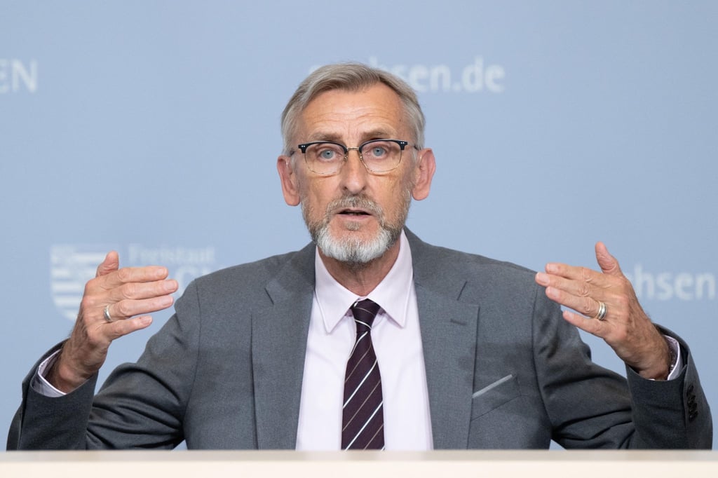 Armin Schuster (CDU), Innenminister von Sachsen.