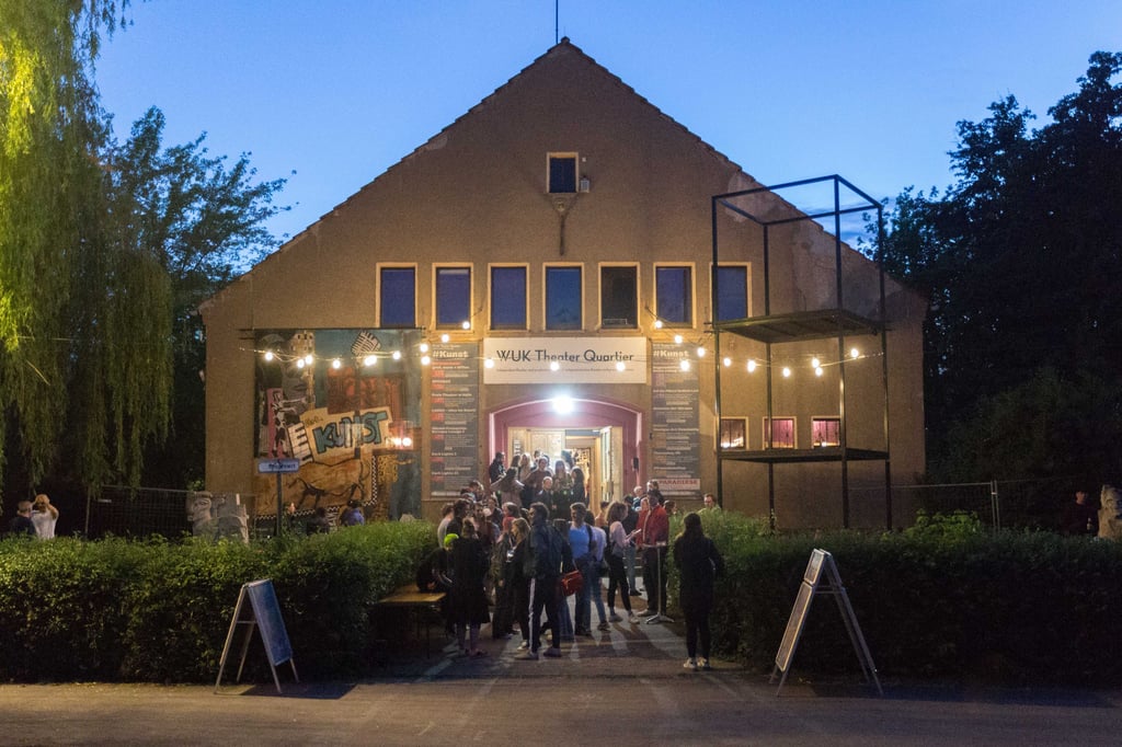 Das WUK Theater befindet sich am Holzplatz in Halle.