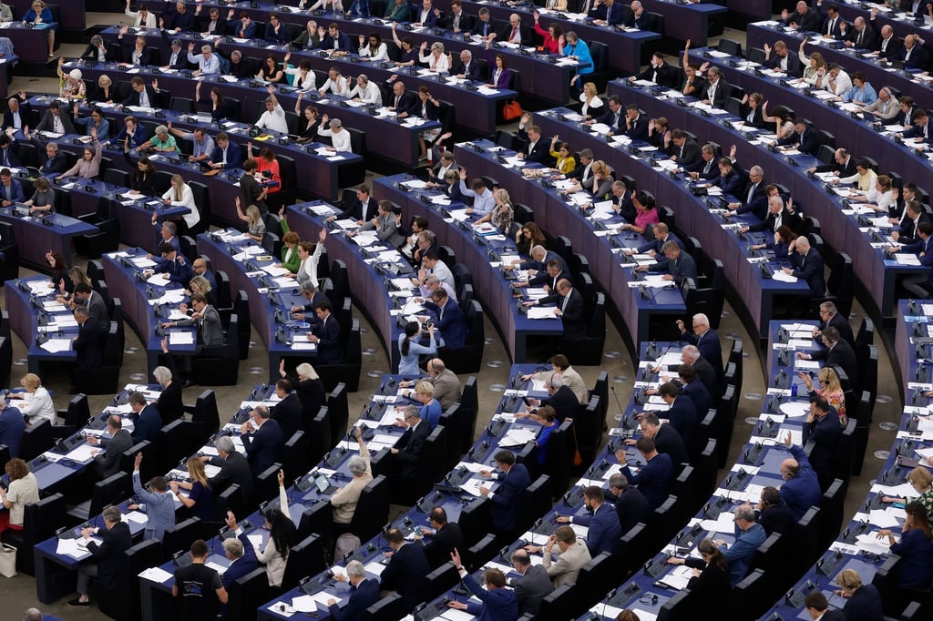 Das Europäische Parlament in Straßburg. Amazon-Lobbyisten soll der Zugang zum Parlamentsgebäude verwehrt werden.
