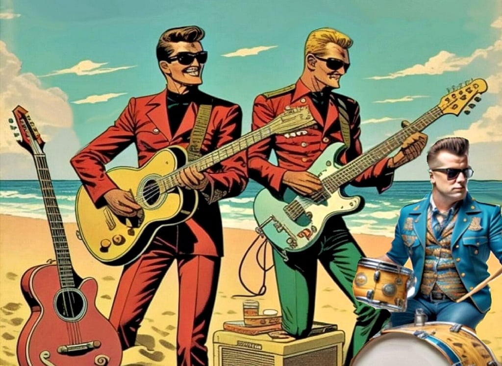 Die Urlaubs-Ärzte sind für allerlei Spaß zu haben. Das Trio aus Bremen eifert nicht nur musikalisch seinen Vorbildern aus Berlin nach.