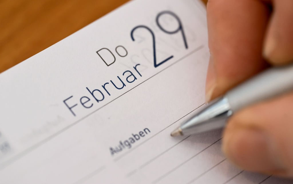 Nur alle vier Jahre - mit Ausnahmen: der 29. Februar.