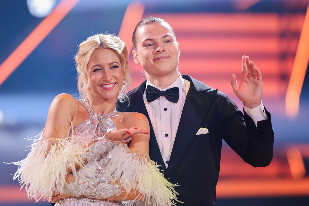 Gabriel Kelly und Kathrin Menzinger haben sich in den Kreis der Favoriten getanzt.
