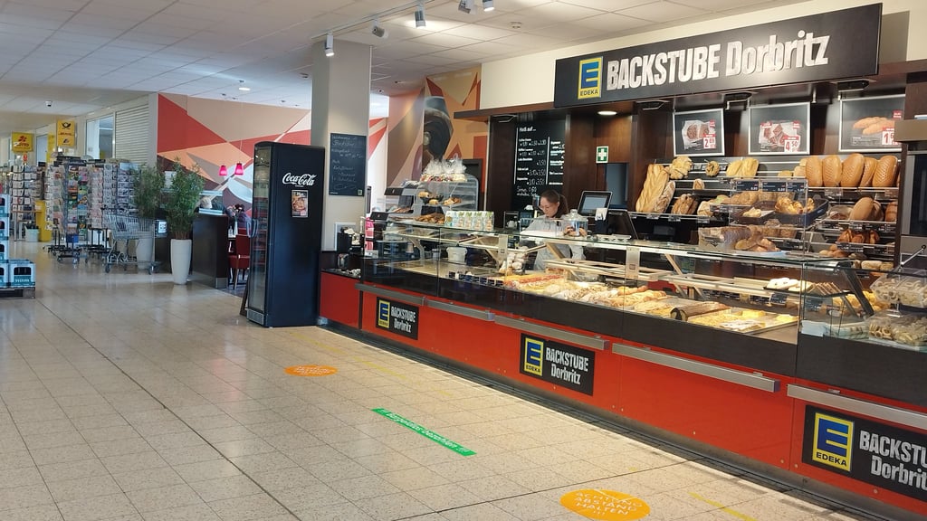 Der Bäckerstand im Altmarkcenter Salzwedel. Hier soll der Toilettenschlüssel ab Mitte März ausgegeben werden.