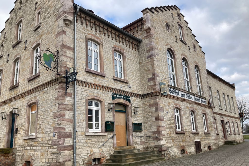 Die Gaststätte „Zum Ritter St. Georg“ in Steigra