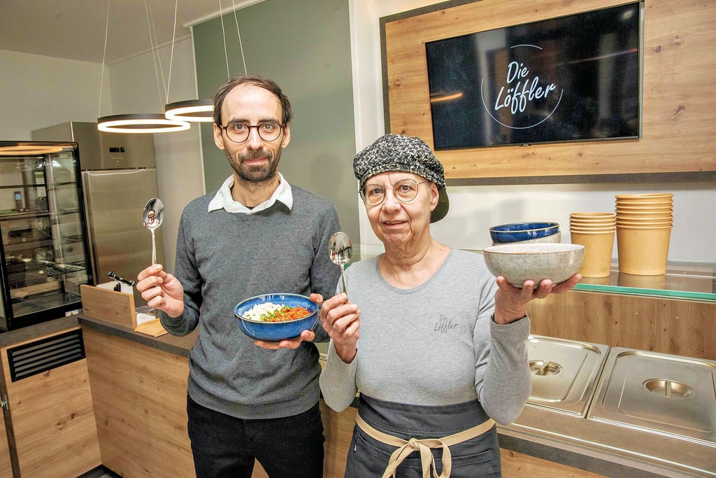 Tobias Knebler und Kerstin Luchner sind „DIe Löffler“ und Suppenköche aus Leidenschaft.