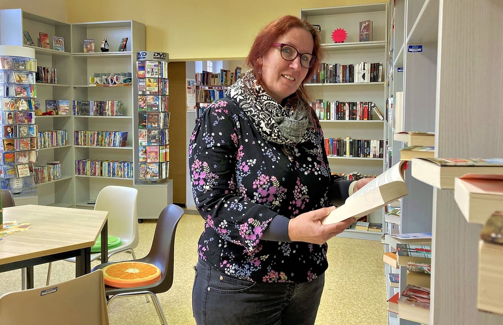 Seit Anfang des Jahres leitet Sabrina Panzner die Gemeindebibliothek in Osternienburg.