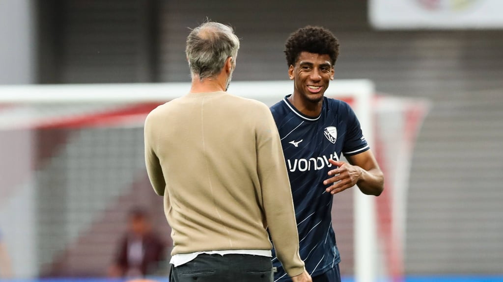 Waren gemeinsam in Salzburg: RB-Trainer Marco Rose und Bochum-Profi Bernardo