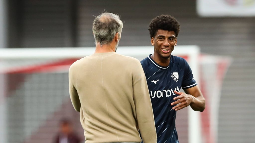 Waren gemeinsam in Salzburg: RB-Trainer Marco Rose und Bochum-Profi Bernardo