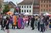 Beim Christopher Street Day in Weißenfels im vergangenen Jahr kam es zu Störungen von Kräften aus dem rechtsextremen Spektrum.