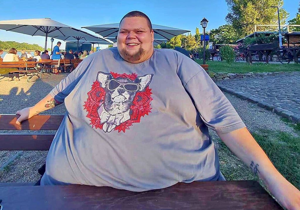 Im Juli 2022 wog Lukas Schneider noch 258 Kilo.