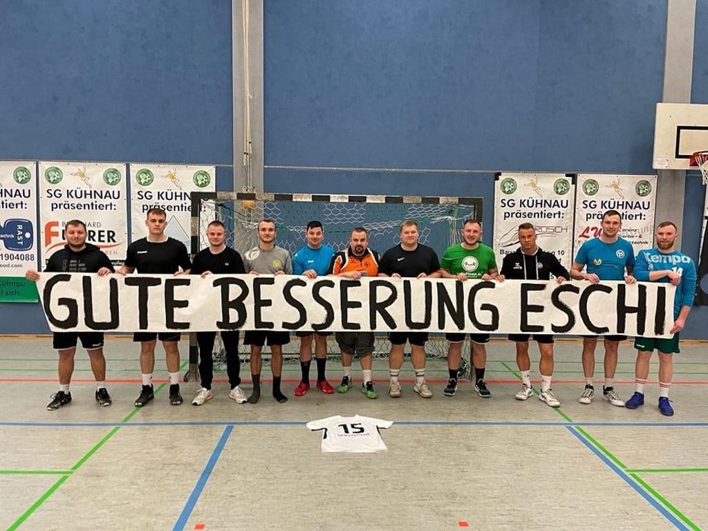 Die SG Kühnau wünscht Max Eschner gute Besserung.
