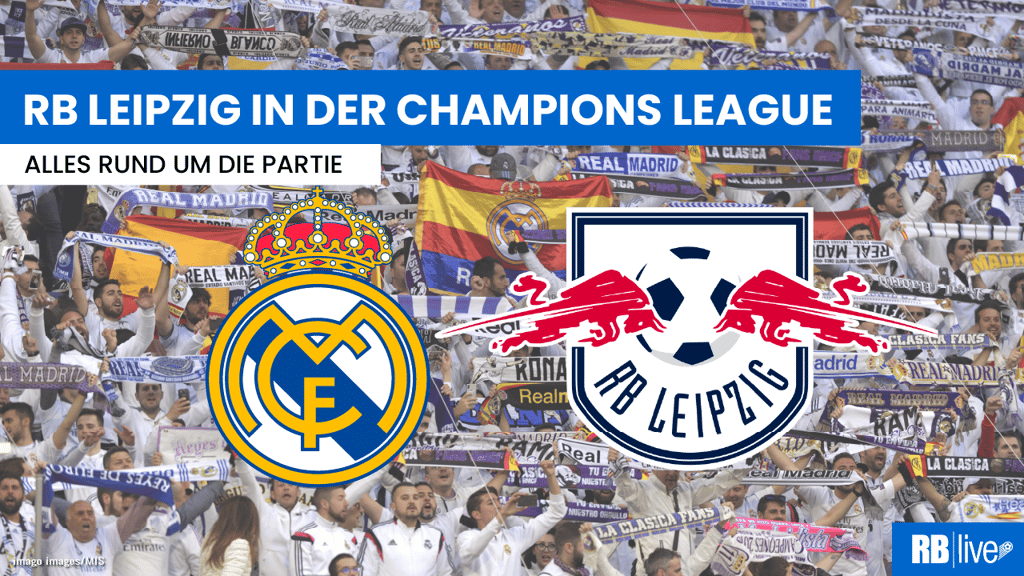 Real Madrid gegen RB in der Champions League.