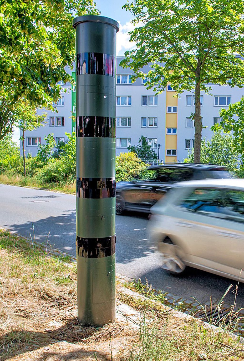 Blitzer in Naumburgs Flemminger Weg.