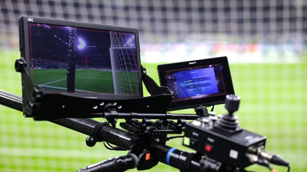 Champions League im Fernsehen (Symbolbild).