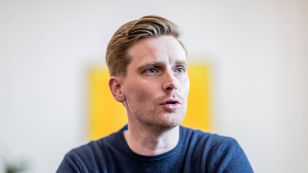 Johann Plenge in einem Mediengespräch beim Trainingslager im spanischen La Manga (Symbolbild).