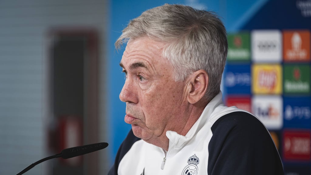 Real Madrids Trainer Carlo Ancelotti