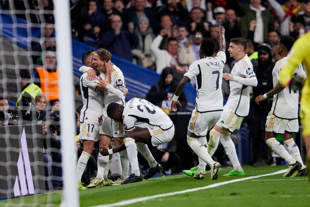 "Königlich normal": Die Spieler von Real Madrid beim 1:0 gegen den FC Sevilla in der spanischen Liga