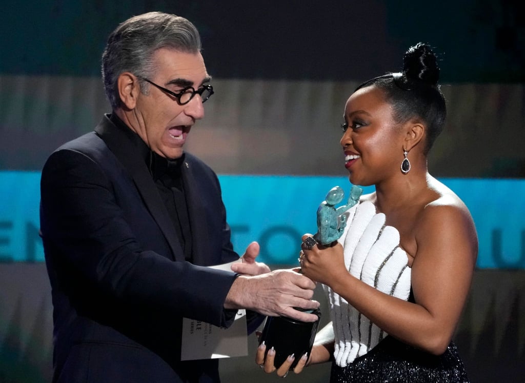 Eugene Levy (l) soll den 2773. Stern auf dem „Walk of Fame“ am 8. März enthüllen.