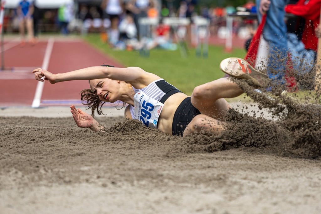 Lea Riecke blickt wieder optimistich voraus. Ihre Freiluftsaison startet in Garbsen.
