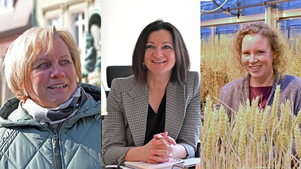 Drei starke Frauen: Kathrin Sommer, Annika Fischer und Hannah Schneider. (v.l.n.r.)