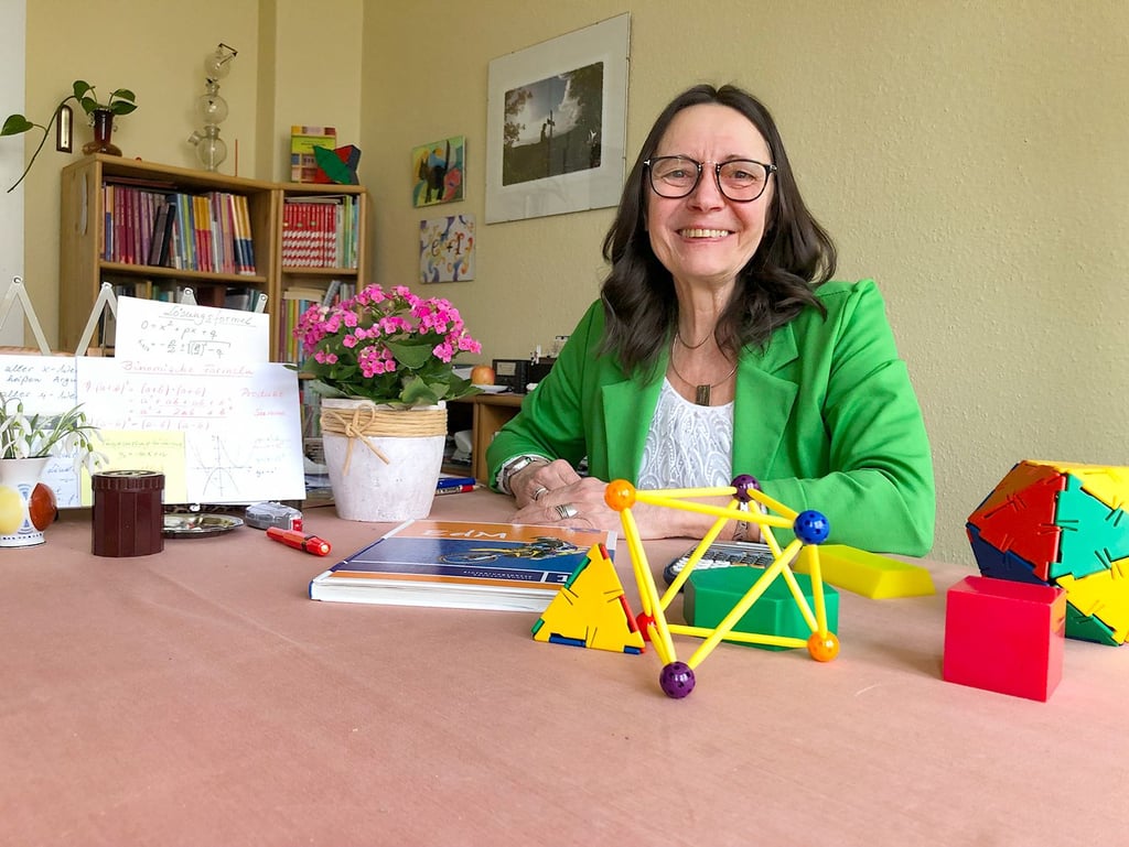 Mit ihrer „Lernstube“ unterstützt Jutta Renner Schüler dabei, den aktuellen Unterrrichtsstoff in Mathematik zu verstehen, ihr Leistungsniveau zu halten oder zu verbessern.