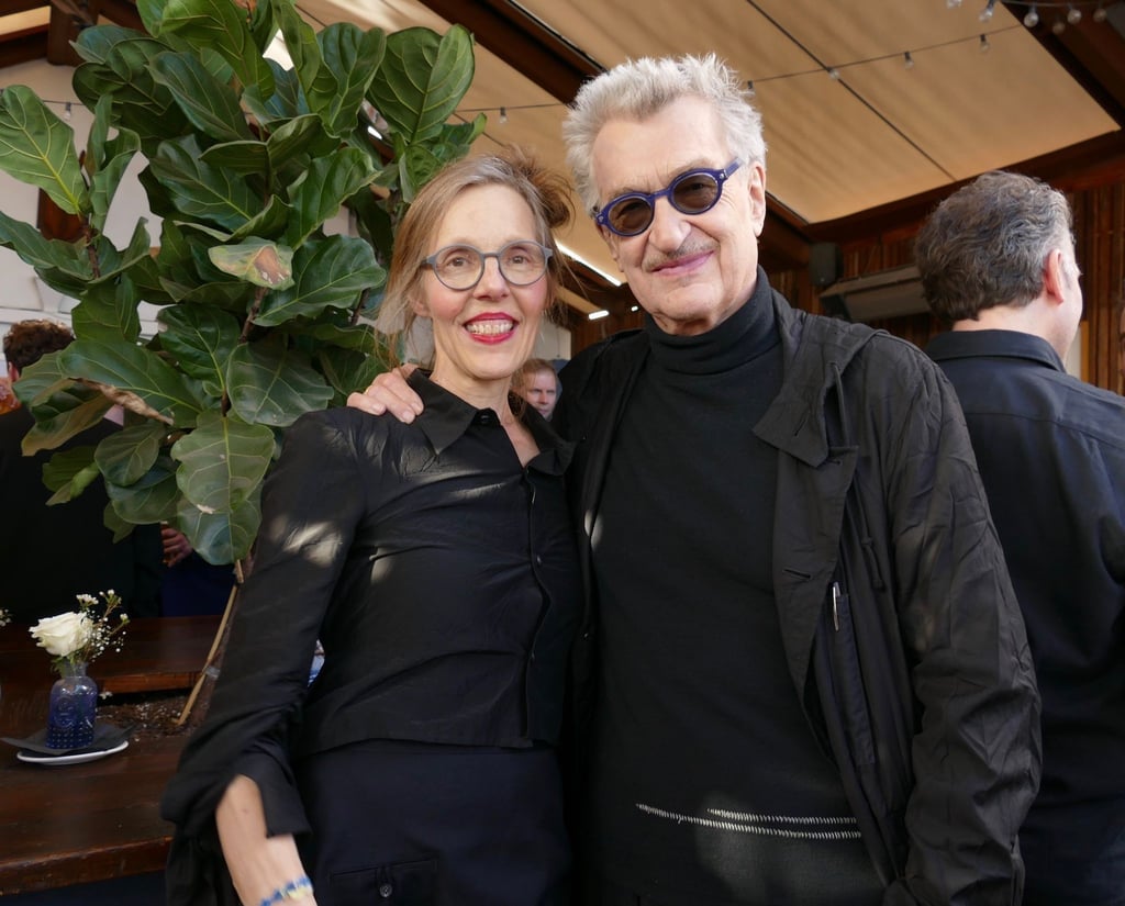 Wim und Donata Wenders beim Empfang von German Films in Los Angeles.