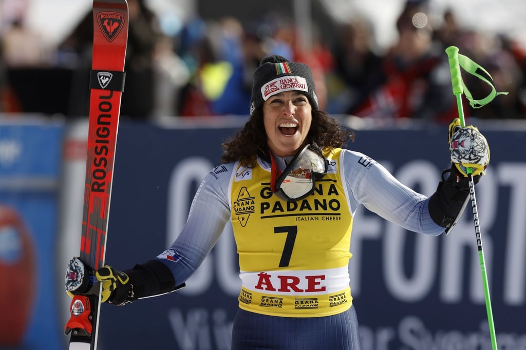 Triumphierte beim Riesenslalom in Schweden: Federica Brignone.