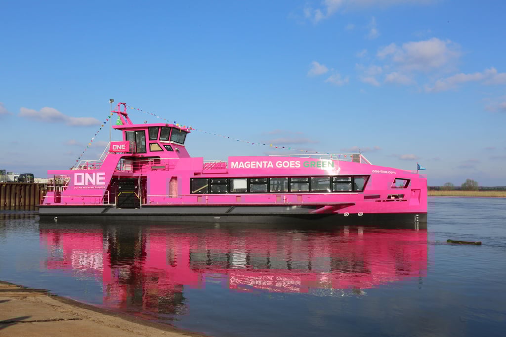 In der Schiffswerft in Tangermünde wurde eine Hybridfähre für Hamburg gebaut.