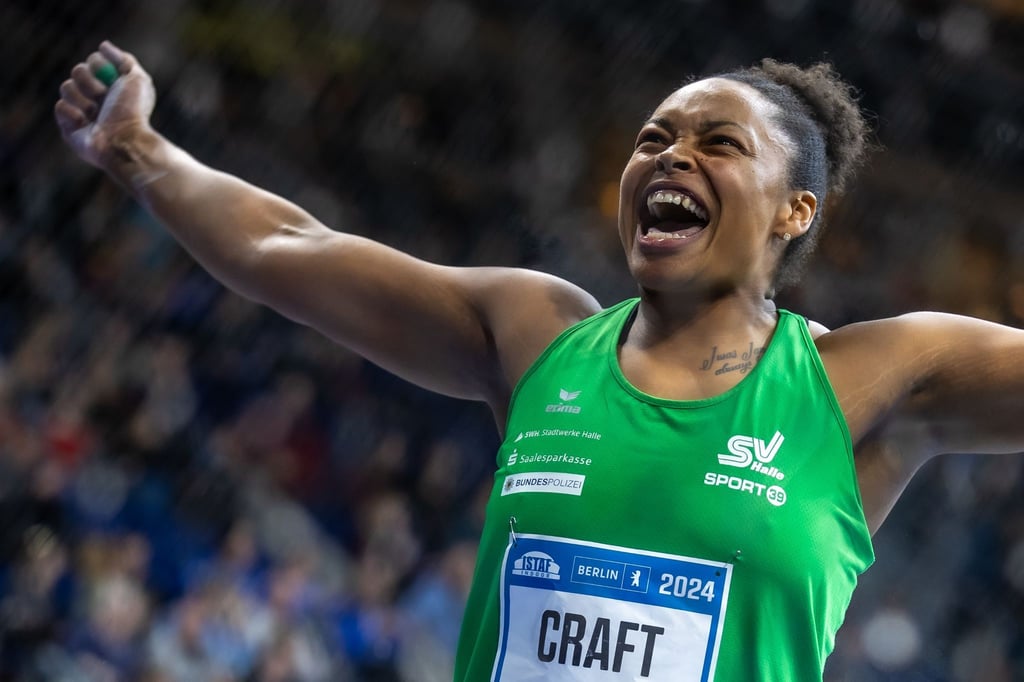 Shanice Craft erreichte in Portugal mit 63,70 Metern den zweiten Platz.