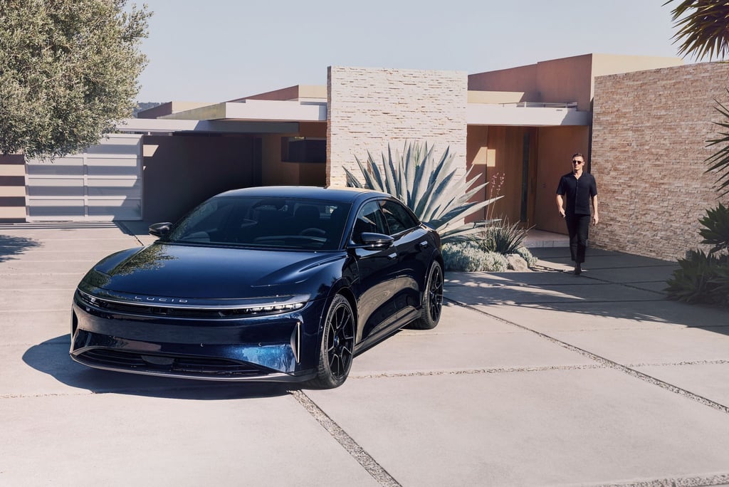 Lucid Air-Sportversion Sapphire: Der Viertürer ist bislang nur in den USA auf dem Markt.