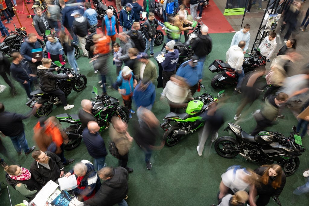  Motorsport: Tausende besuchen Motorradmesse in Erfurt Motiv 