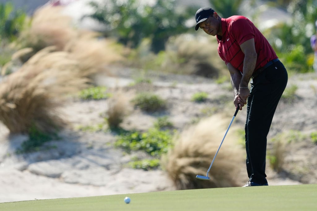 Tiger Woods landete beim Turnier auf den Bahamas mit 288 Schlägen auf Rang 18.